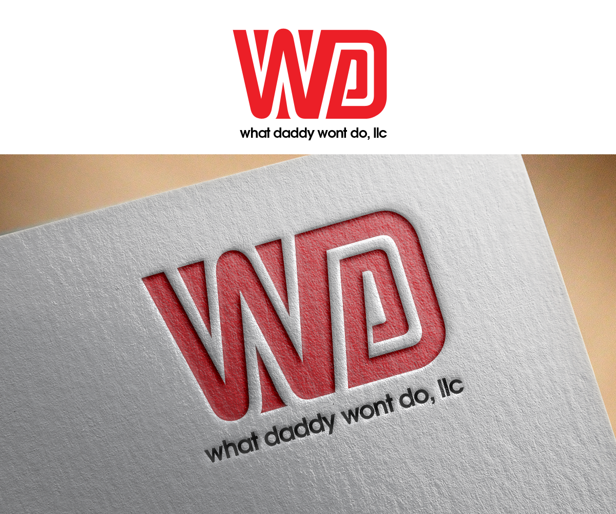 Logo Design by Renen for what daddy wont do, llc | Design #11507787