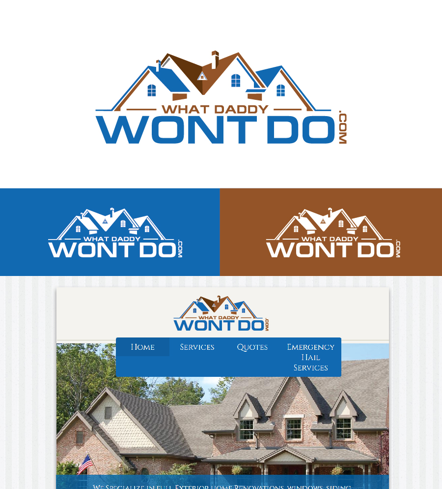 Diseño de Logo por debdesign para what daddy wont do, llc | Diseño #11529126