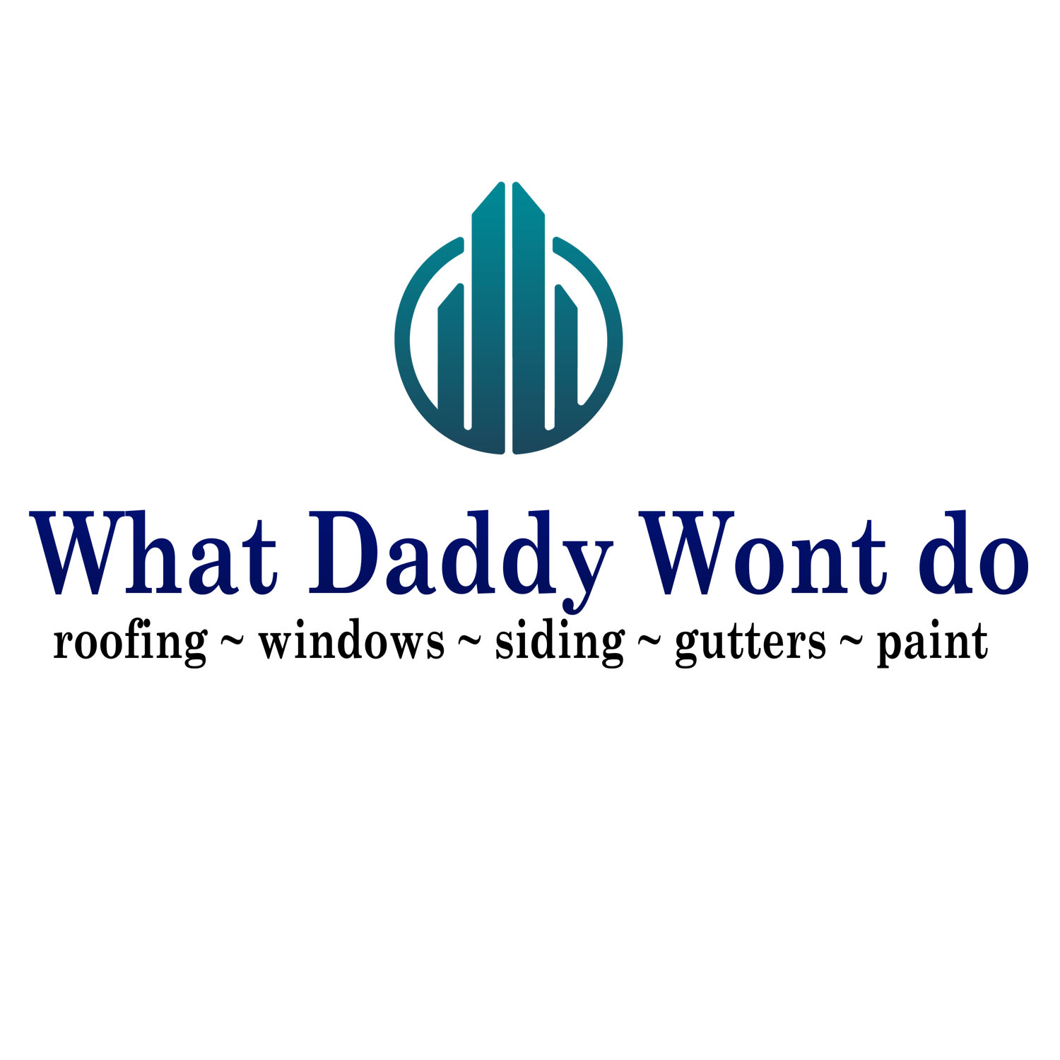 Logo Design by Rahman Wali for what daddy wont do, llc | Design #11503278
