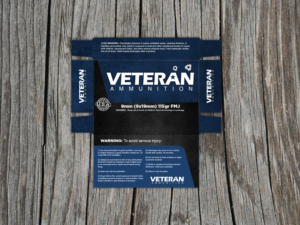 Packaging Design by Priyo Subarkah for Veteran Ammunition | Design: #11578213