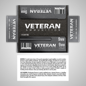 Packaging Design by Studio Branco for Veteran Ammunition | Design: #11589345