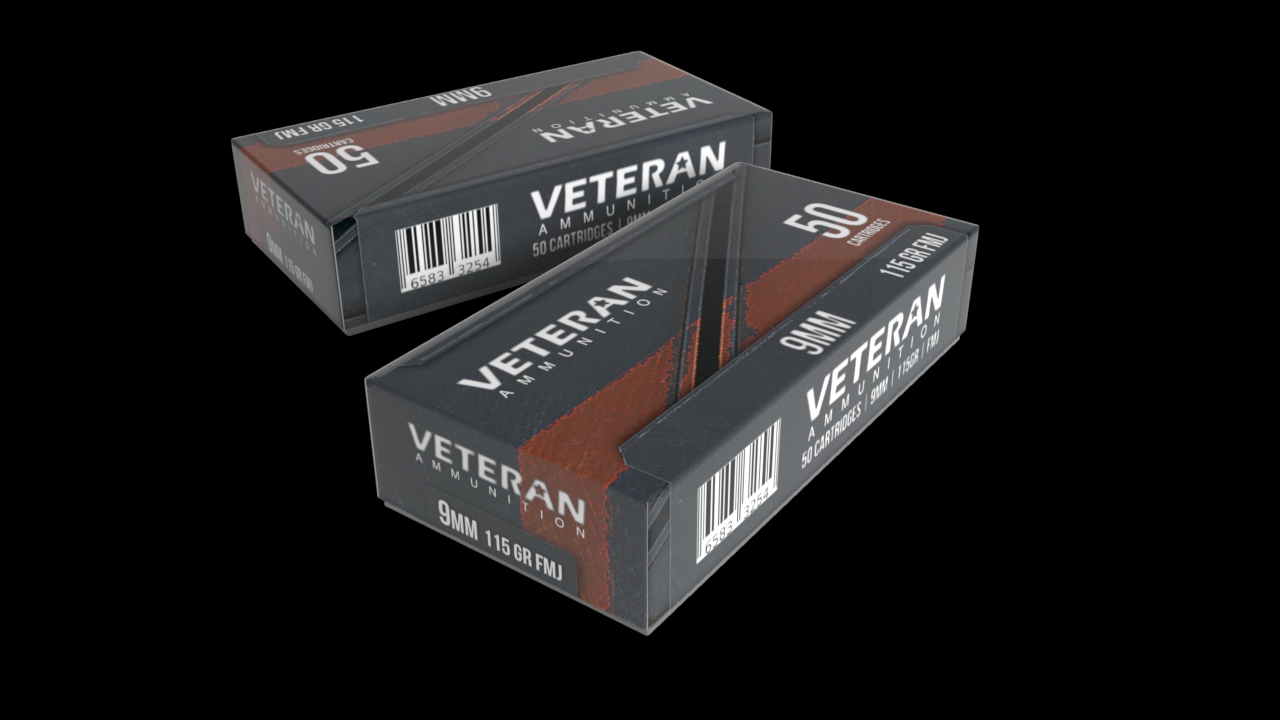 Design Emballage par Studio Branco pour Veteran Ammunition | Design #11589615