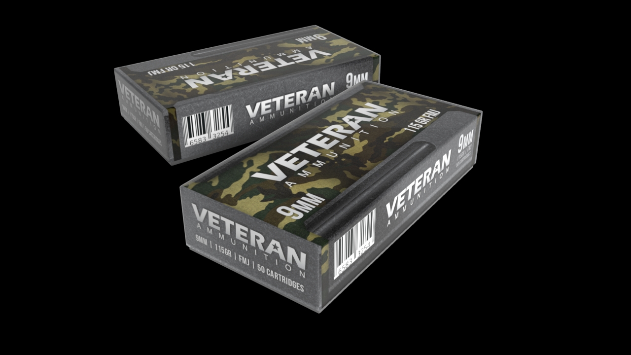 Design Emballage par Studio Branco pour Veteran Ammunition | Design #11589659