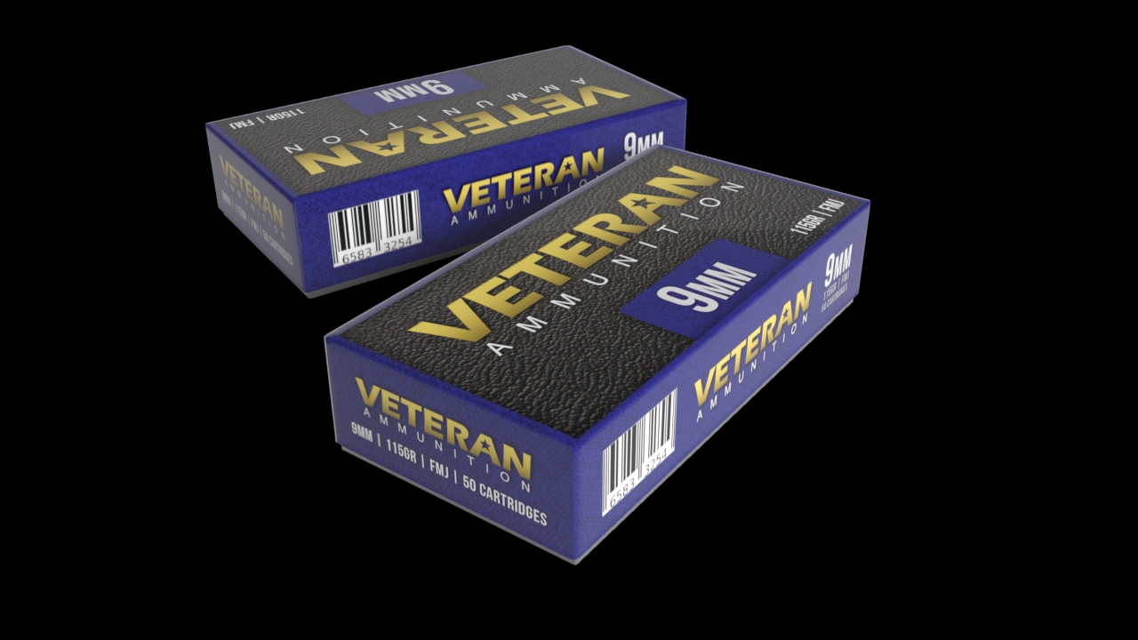 Design Emballage par Studio Branco pour Veteran Ammunition | Design #11589677