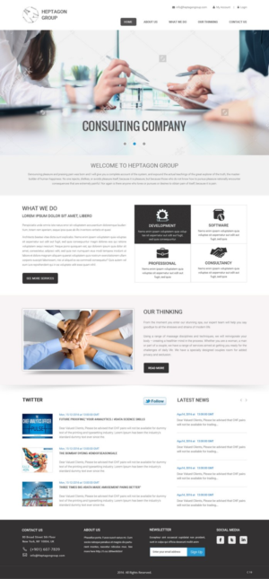 Web Design by pb for this project | Design: #11507413