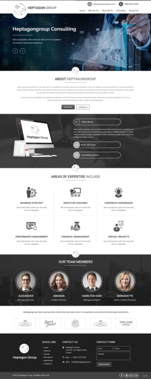 Web Design by pb for this project | Design: #11507423