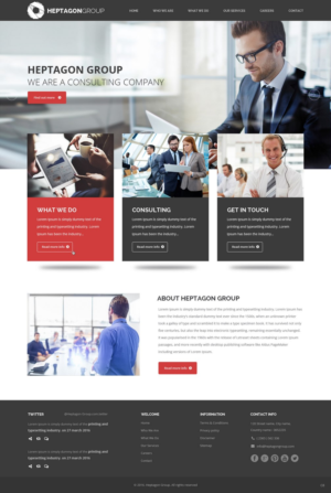 Web Design by pb for this project | Design: #11507424