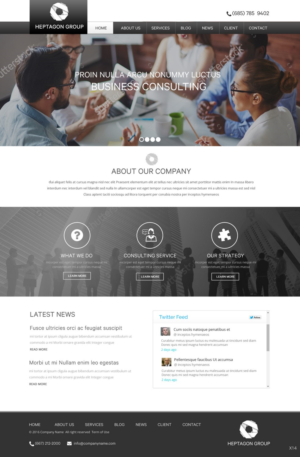 Web Design by pb for this project | Design: #11508871