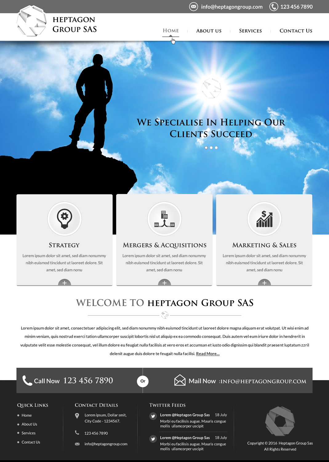 Web Design by Sbss for this project | Design #11505230