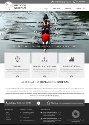 Web Design by Sbss for this project | Design: #11505231