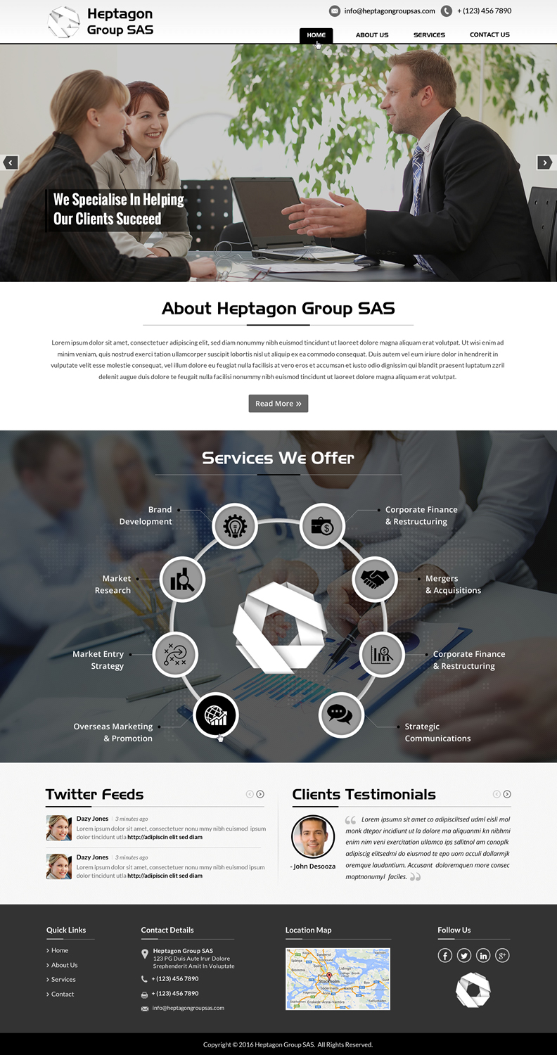 Web Design by Sbss for this project | Design #11505232