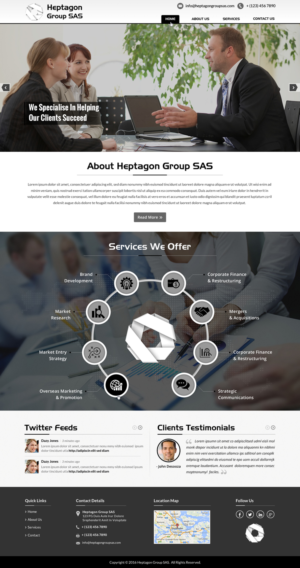 Web Design by Sbss for this project | Design: #11505232