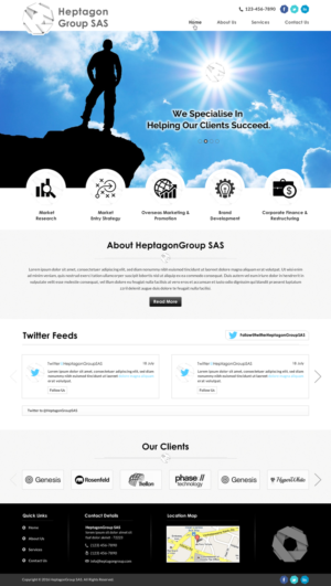 Web Design by Sbss for this project | Design: #11505237