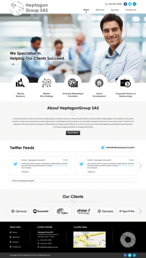 Web Design by Sbss for this project | Design: #11505238