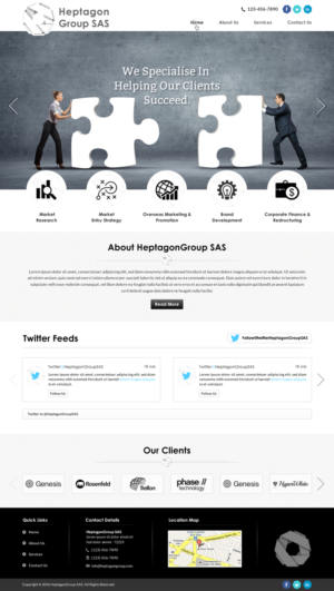 Web Design by Sbss for this project | Design: #11505239