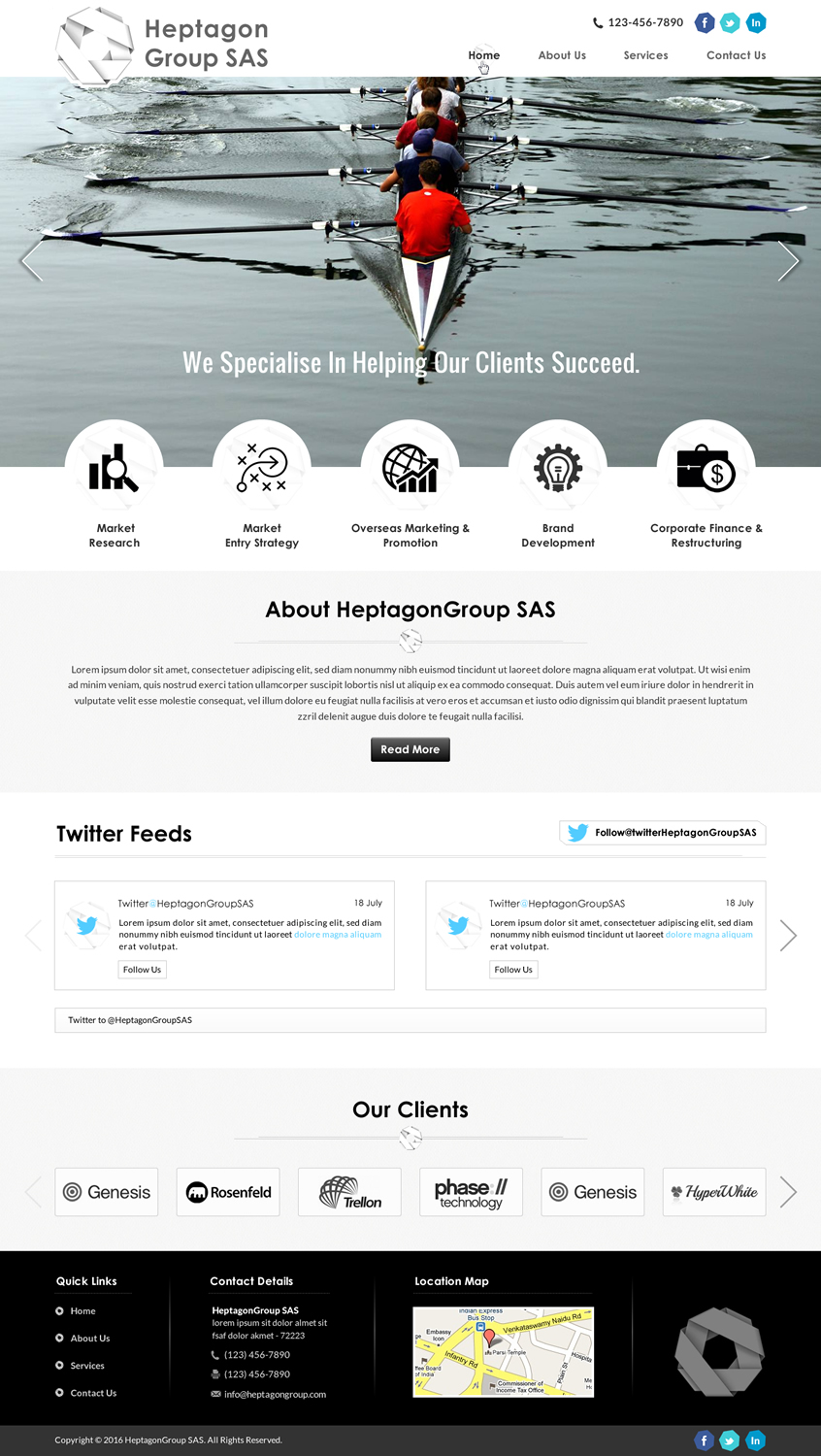 Web Design by Sbss for this project | Design #11505240