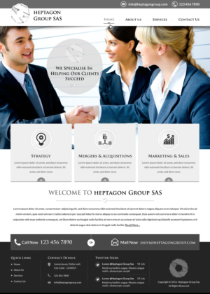 Web Design par Sbss pour ce projet | Design : #11505241