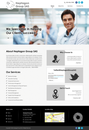 Web Design par Sbss pour ce projet | Design : #11506665