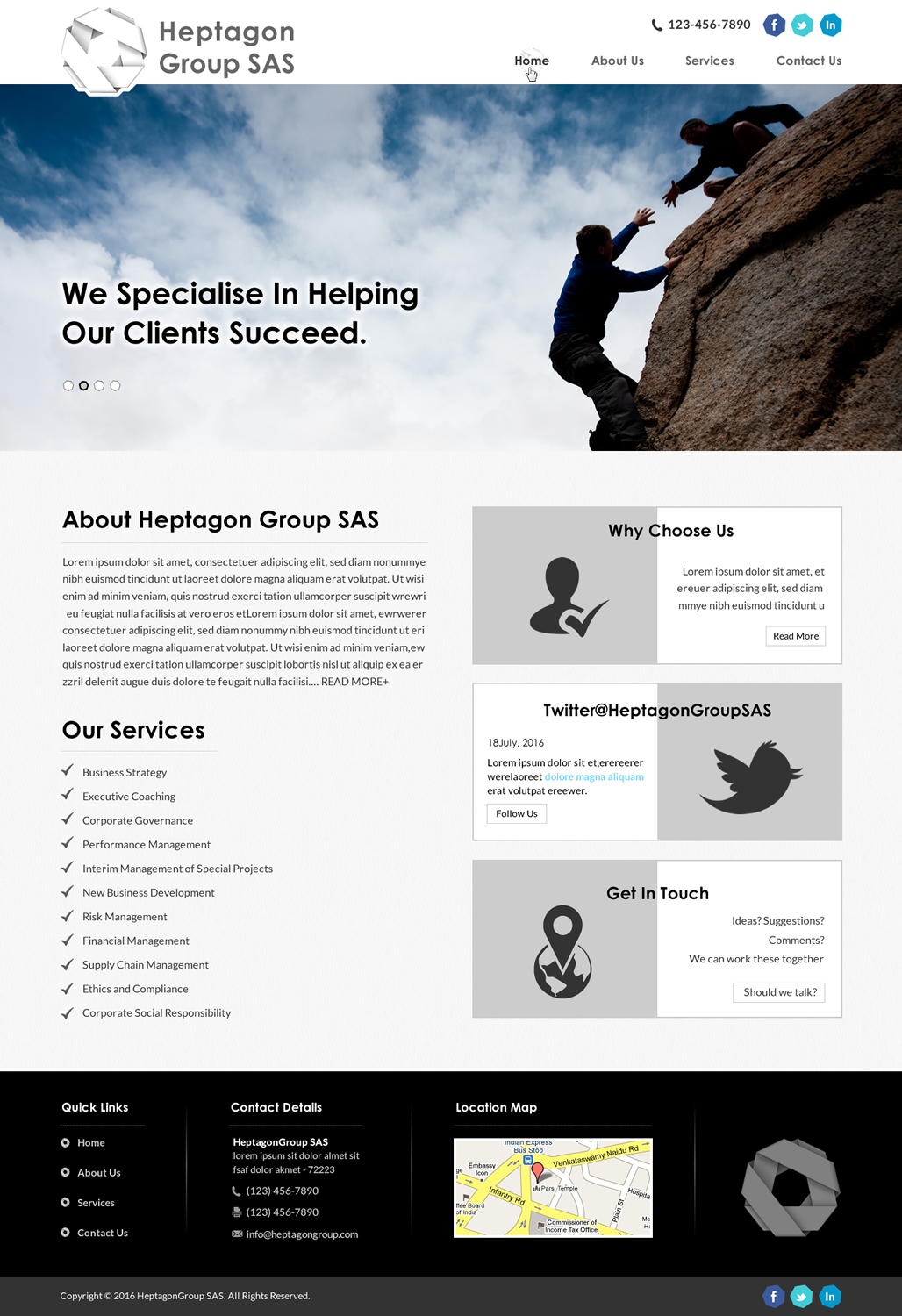 Web Design by Sbss for this project | Design #11506666