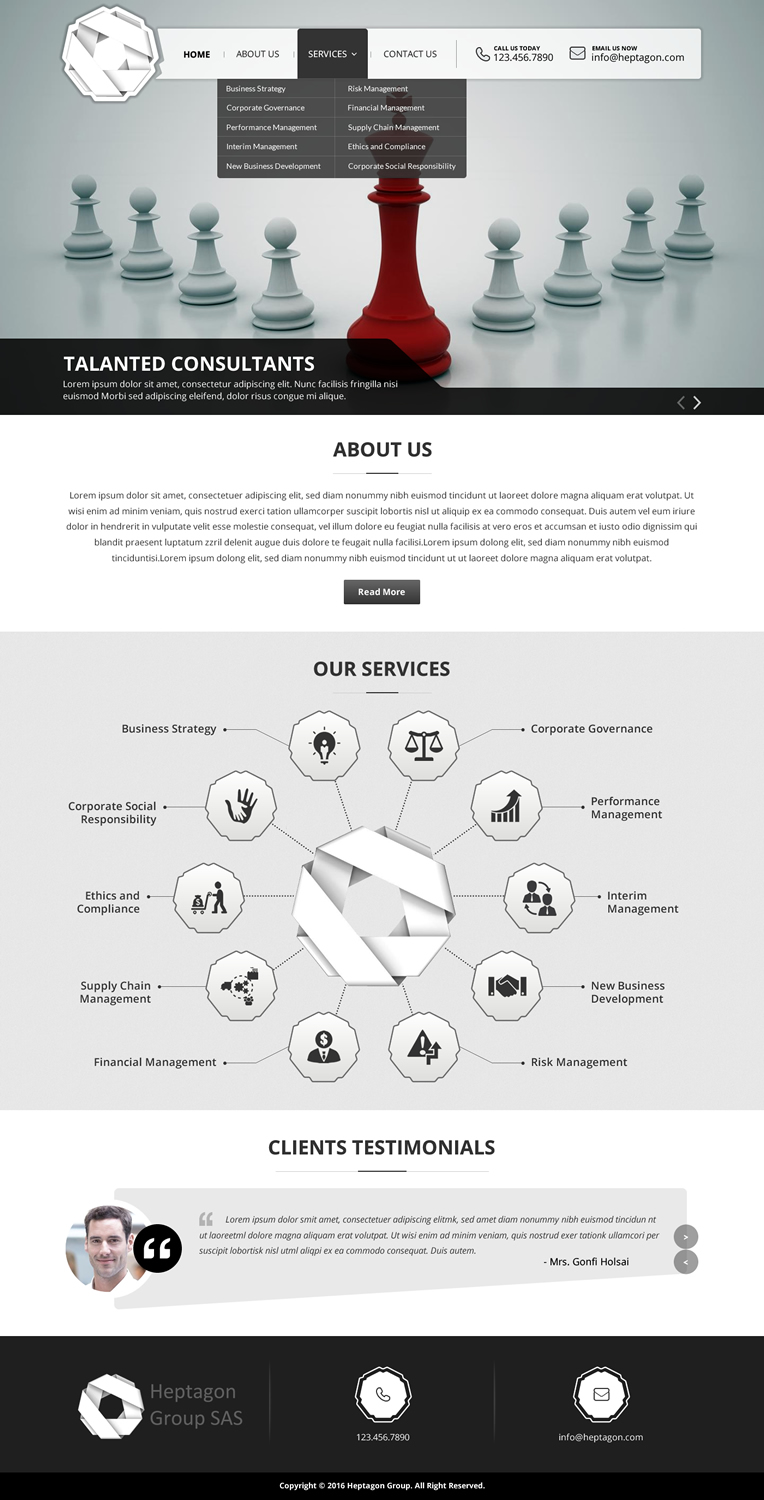 Web Design by Sbss for this project | Design #11508914