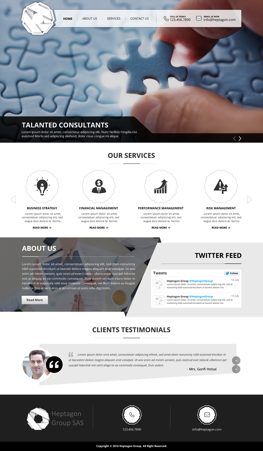 Web Design by Sbss for this project | Design #11508915