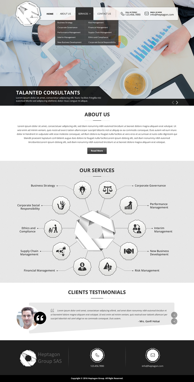 Web Design by Sbss for this project | Design #11509133