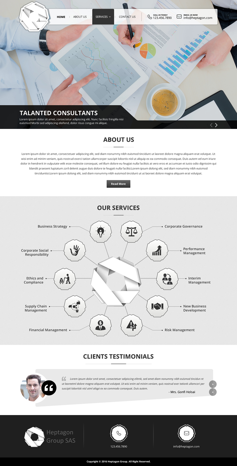 Web Design by Sbss for this project | Design #11509134