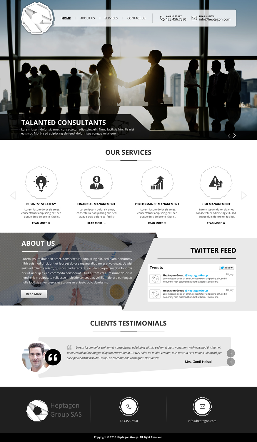 Web Design by Sbss for this project | Design #11509135