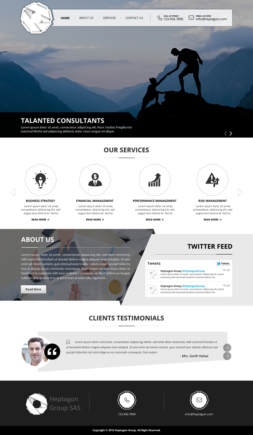 Web Design by Sbss for this project | Design #11509147