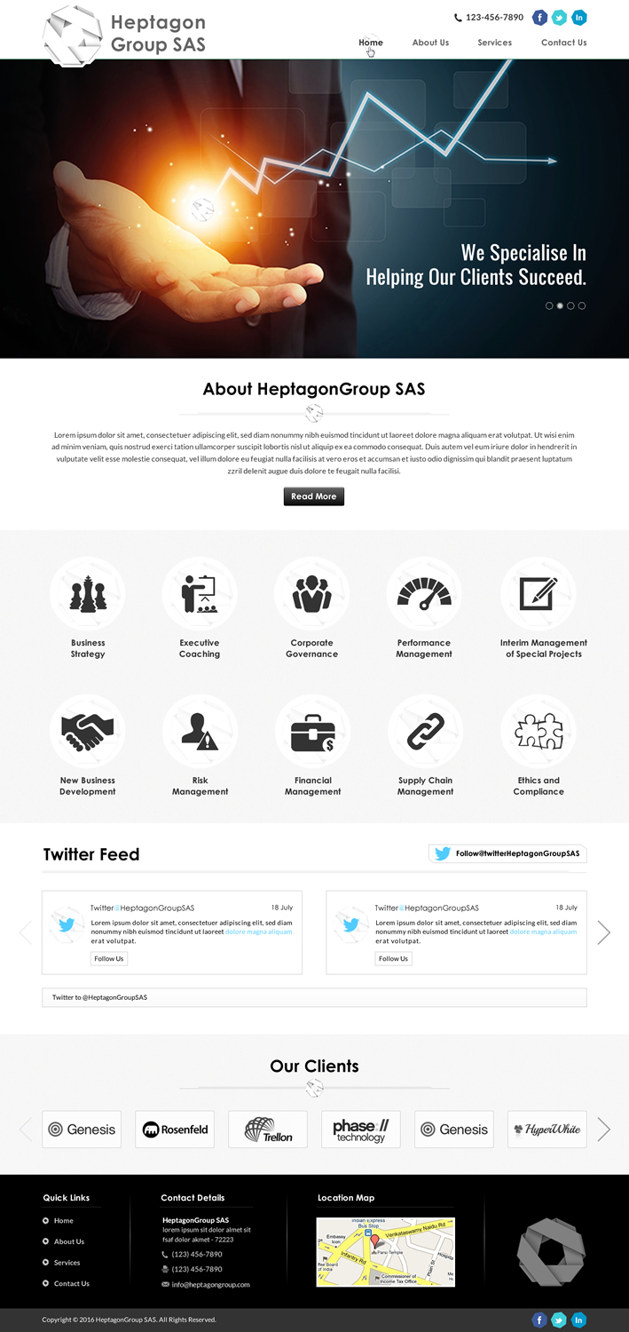 Web Design by Sbss for this project | Design #11521040