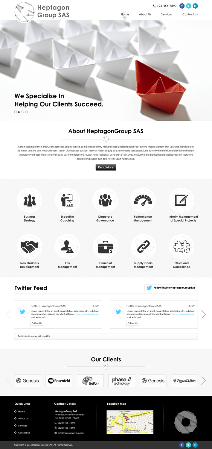 Web Design by Sbss for this project | Design #11521041