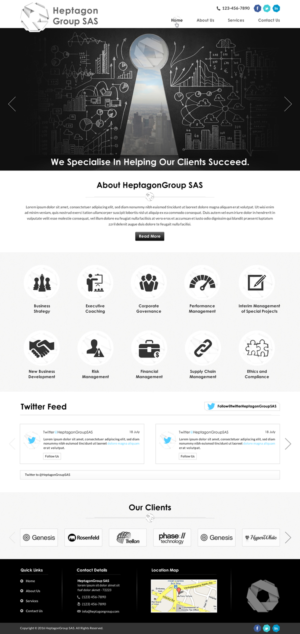 Web Design by Sbss for this project | Design: #11521044