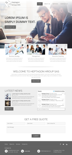 Web Design by rightway for this project | Design: #11505950