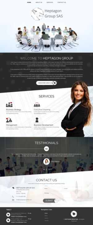 Web Design by rightway for this project | Design: #11505988