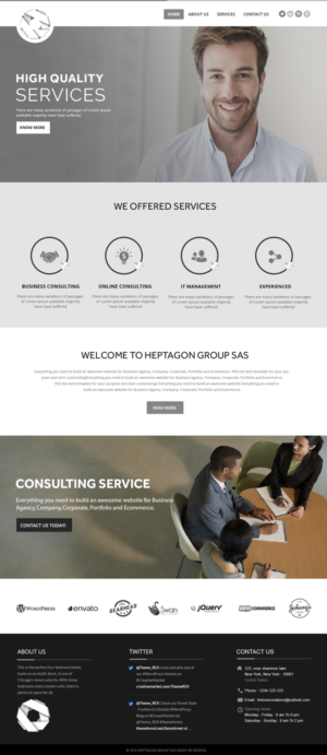 Web Design by Xclusive Designer for this project | Design #11505313