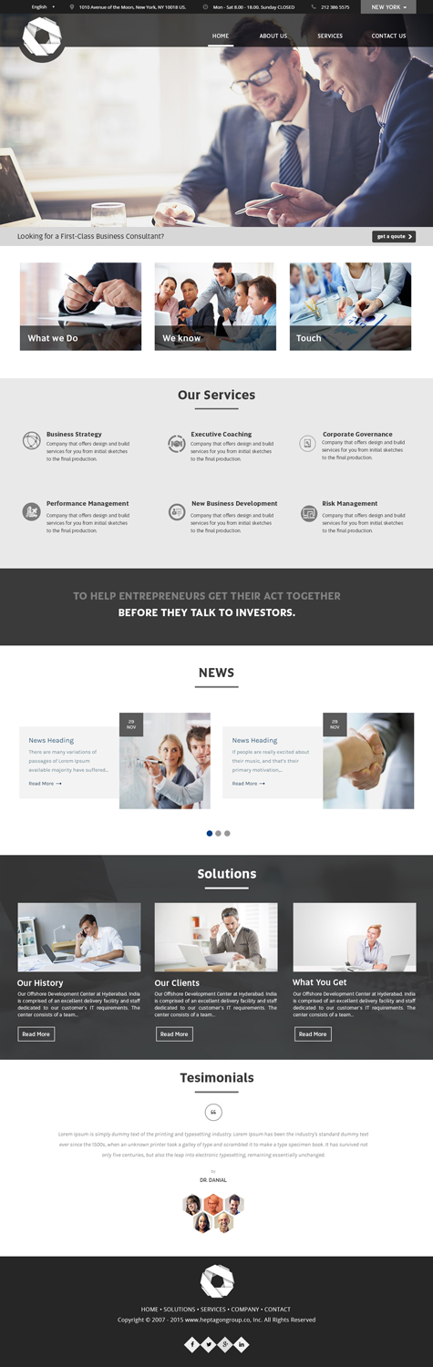 Web Design by Xclusive Designers for this project | Design #11517464
