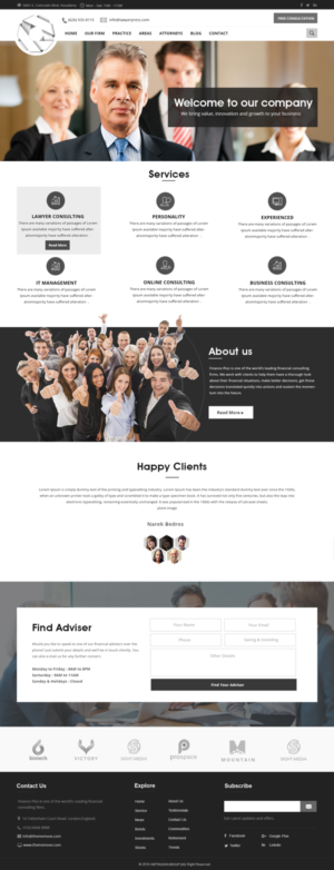 Web Design by Xclusive Designers for this project | Design: #11517468