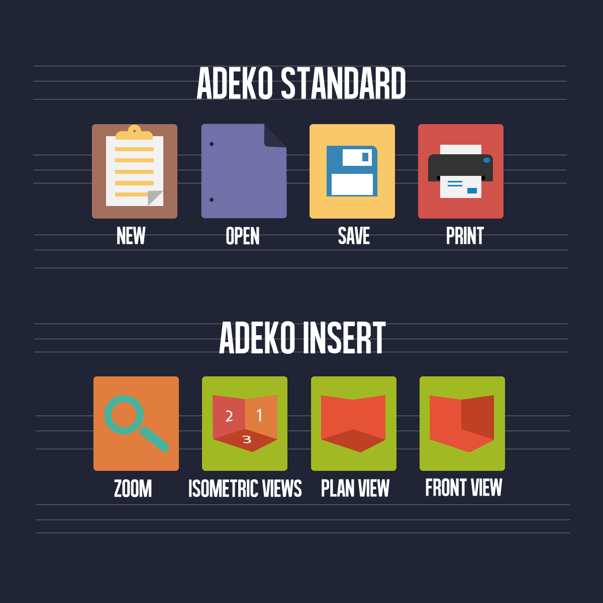 Icon Design by  BigDaddysGirl for ADeko Grup Bilisim Ltd. Sti. | Design #2376123