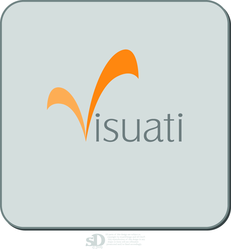 Logo Design by sD for Visuati | Design #24460