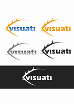 Logo Design by Electric Sparrow for Visuati | Design: #25535