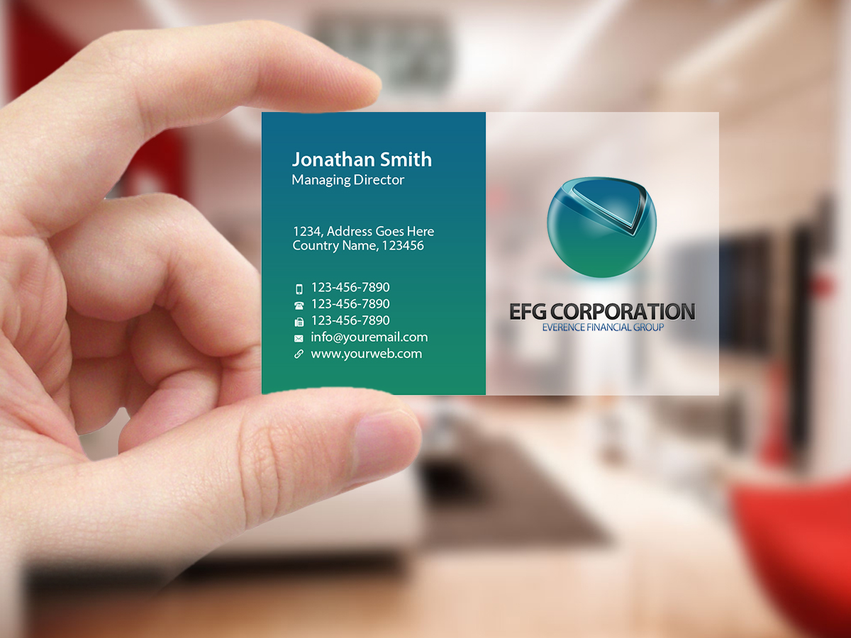 Business Card Design by Creations Box 2015 for this project | Design #11531599