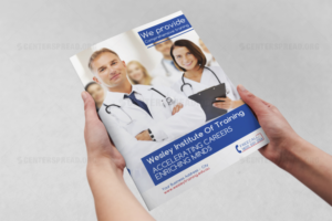 Flyer Design by CENTERSPREAD for Wesley Health Management | Design: #11518718