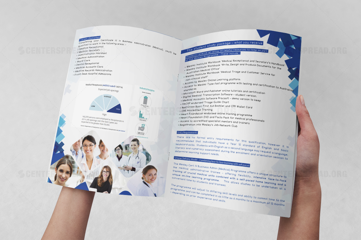 Flyer Design by CENTERSPREAD for Wesley Health Management | Design #11518720