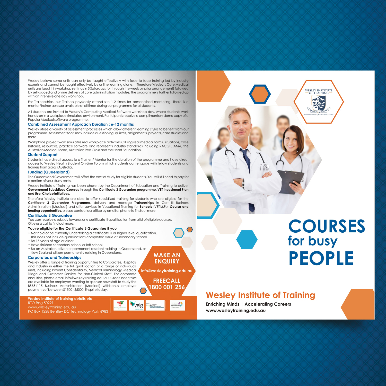 Flyer Design by uk for Wesley Health Management | Design #11505082