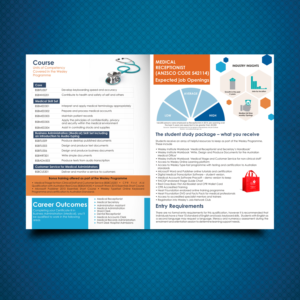 Flyer Design by uk for Wesley Health Management | Design: #11539187