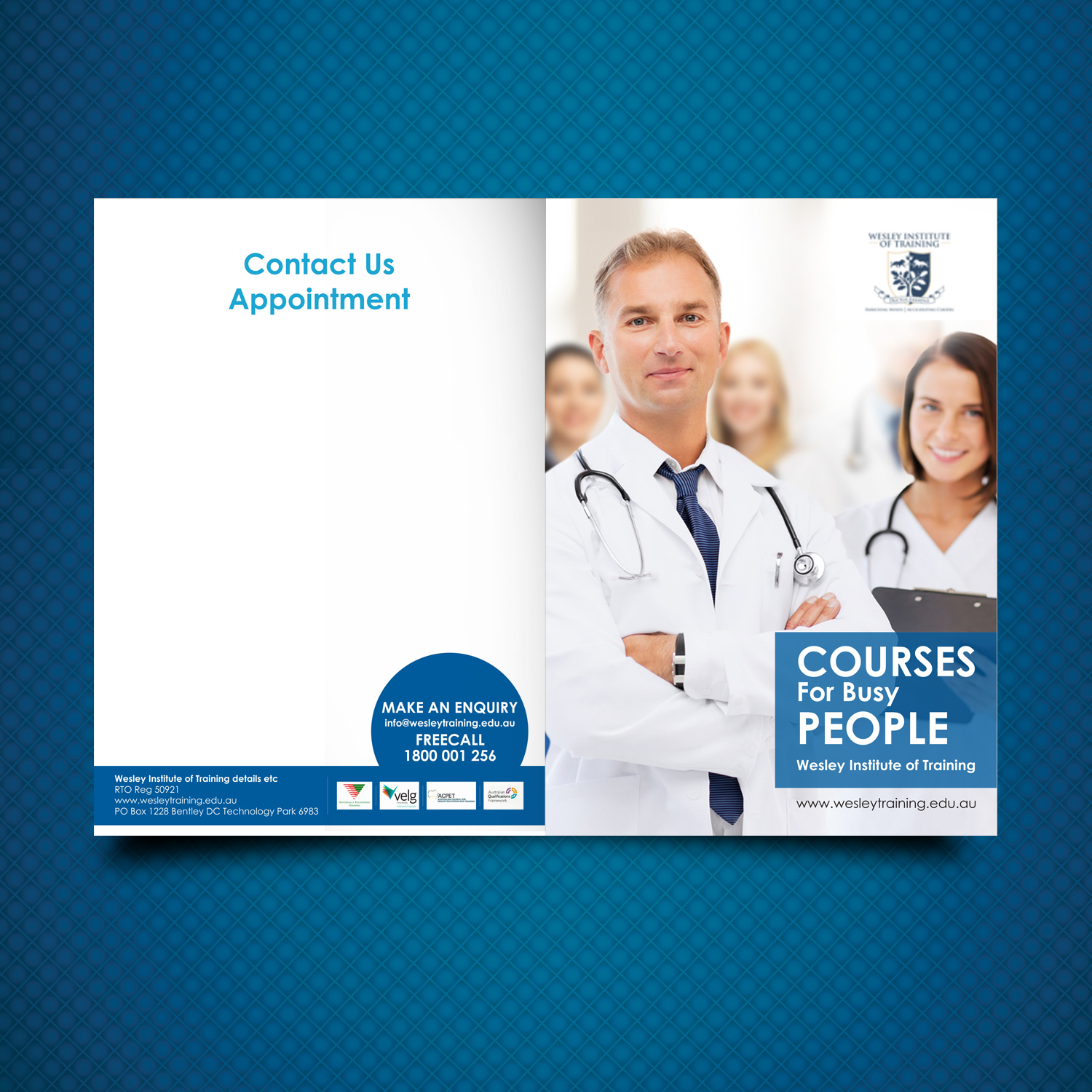 Flyer Design by uk for Wesley Health Management | Design #11539188