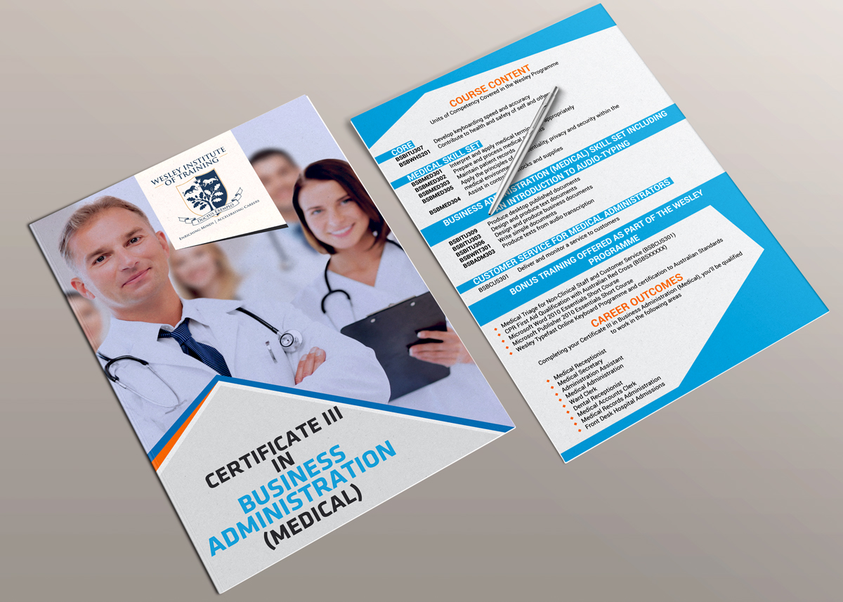 Flyer Design by Impressive Solutions for Wesley Health Management | Design #11521484