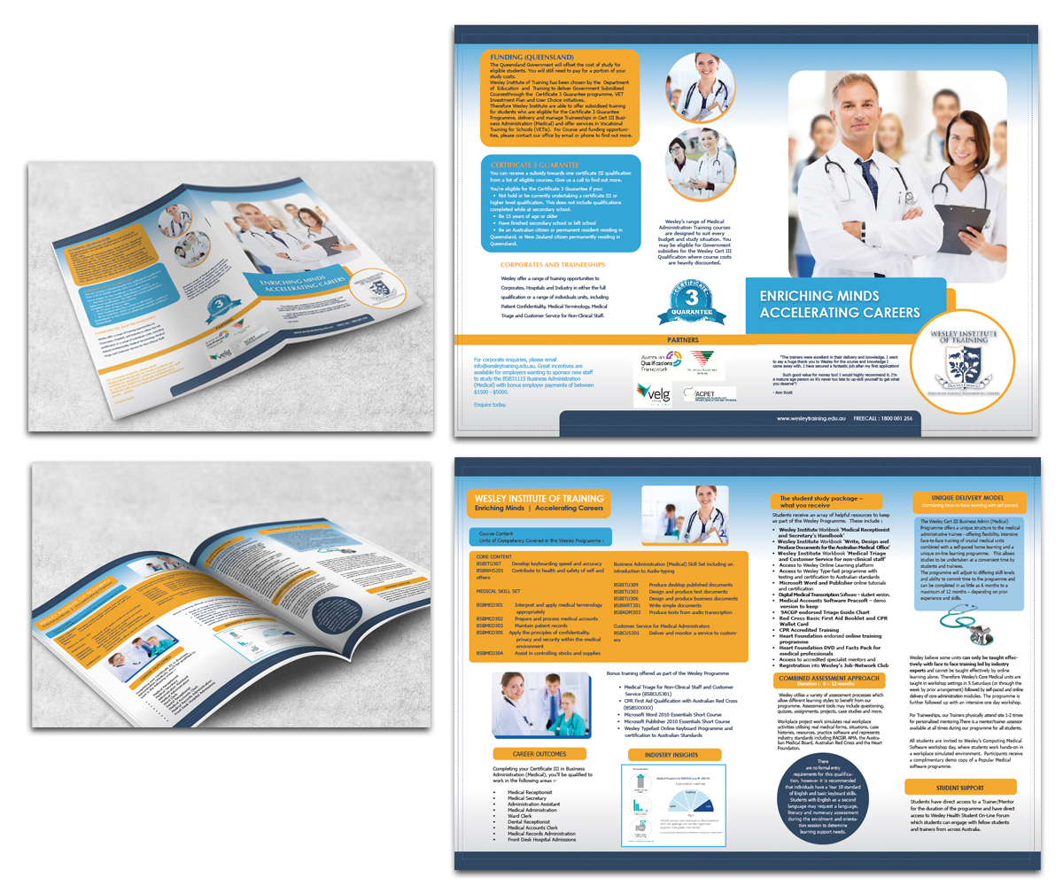 Flyer Design by Texel for Wesley Health Management | Design #11518572