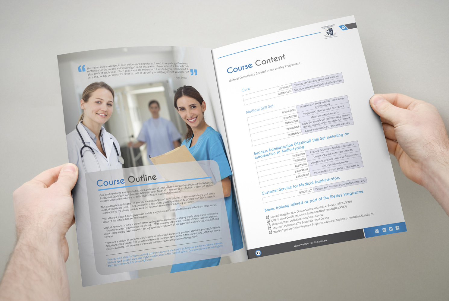 Flyer Design by iTech Graphics for Wesley Health Management | Design: #11509487