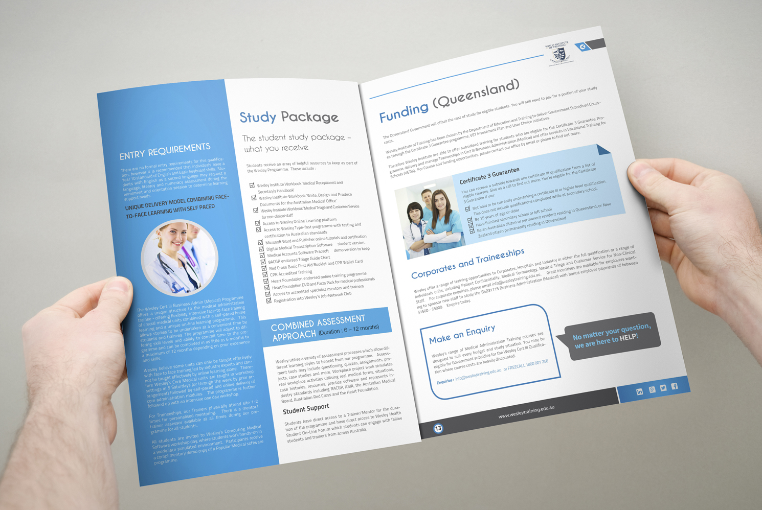 Flyer Design by iTech Graphics for Wesley Health Management | Design #11526718